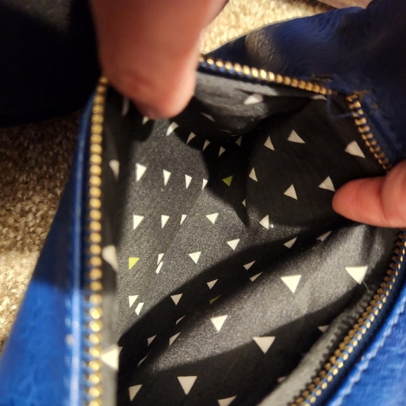 Street Level Blue Clutch - Picture 7 of 9